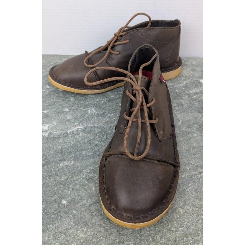 Oliberte Shoes US 5.5 Womens 36 Leather Chukka Boots Lace Up Casual African Made